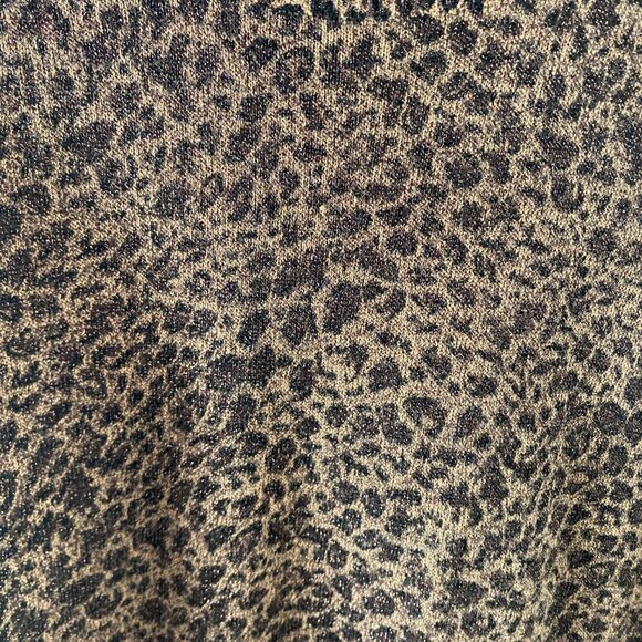 Women's Kathie Lee leopard sleeveless sweater size XL - Picture 2 of 6